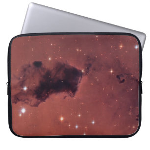 Dunkle Rosen-Schatten-Staub-Wolken Laptopschutzhülle
