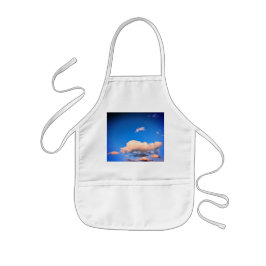 Dunkle Sahnewolken Kinderschürze