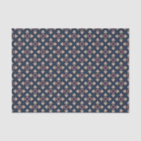 Dunkle Sammlung Navy Burgundy Blumenband