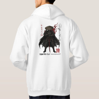 Dunkle Samurai-Krieger-Rüstung Japanisch Gothic Ro Hoodie
