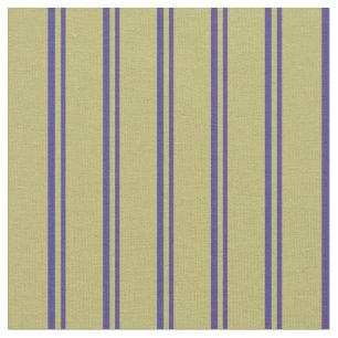 Dunkle Schieferblau und dunkle Khaki-farbige Strei Stoff