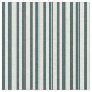 Dunkle Schiefergraue und Beige Streifen/Linienmust Stoff