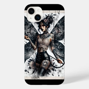 Dunkle Schönheit Gothic asiatische Feentattoos & P Case-Mate iPhone 14 Plus Hülle