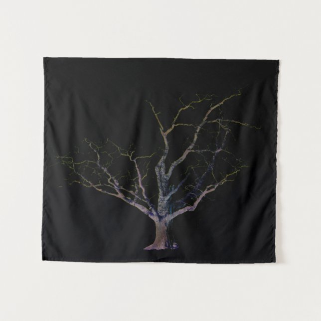 Dunkle Seite 2 wtcna Wandteppich (Vorderseite (Horizontal))