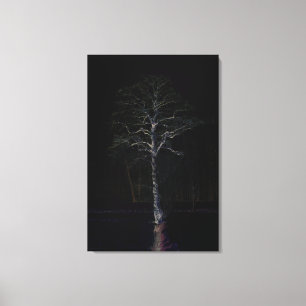 Dunkle Seite 3 24x36 (60x90cm) Waca Leinwanddruck