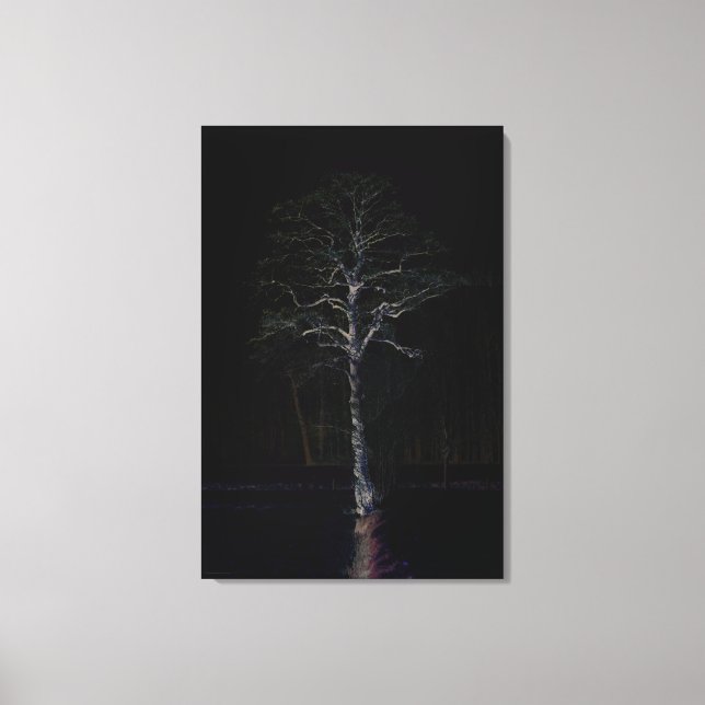 Dunkle Seite 3 24x36 (60x90cm) Waca Leinwanddruck (Vorderseite)