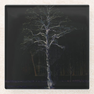 Dunkle Seite 3 Küste Glasuntersetzer