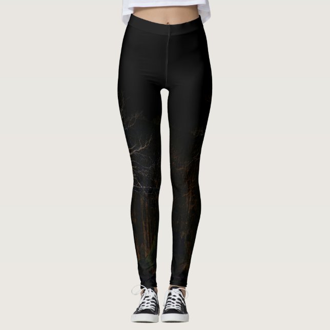 Dunkle Seite 4 lecnm Leggings (Vorderseite)