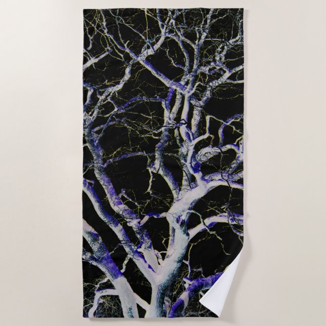 Dunkle Seite 5 btcnm Strandtuch (Vorderseite)