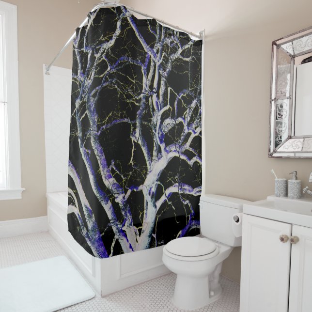 Dunkle Seite 5 sccna Duschvorhang (Beispiel)