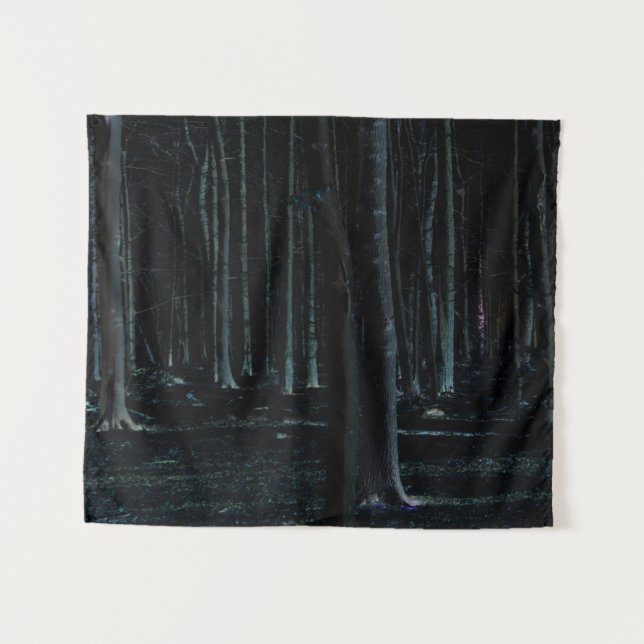 Dunkle Seite 6 wtcna Wandteppich (Vorderseite (Horizontal))