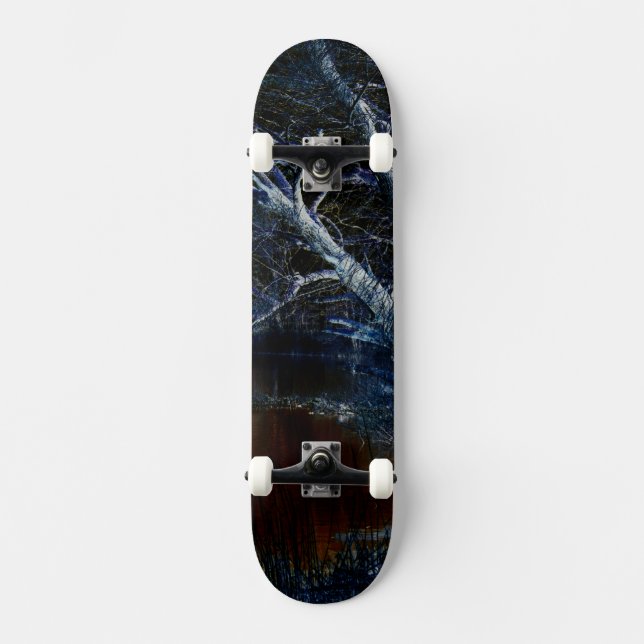 Dunkle Seite 7 SDCI Skateboard (Vorderseite)