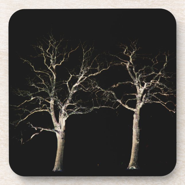 Dunkle Seite 9 Küste Getränkeuntersetzer (Vorderseite)