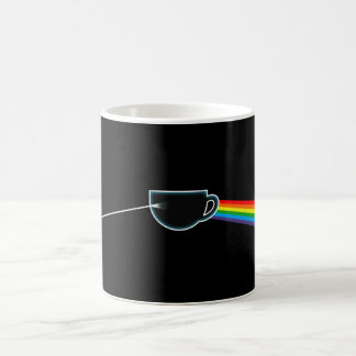 Dunkle Seite des Kaffees Kaffeetasse