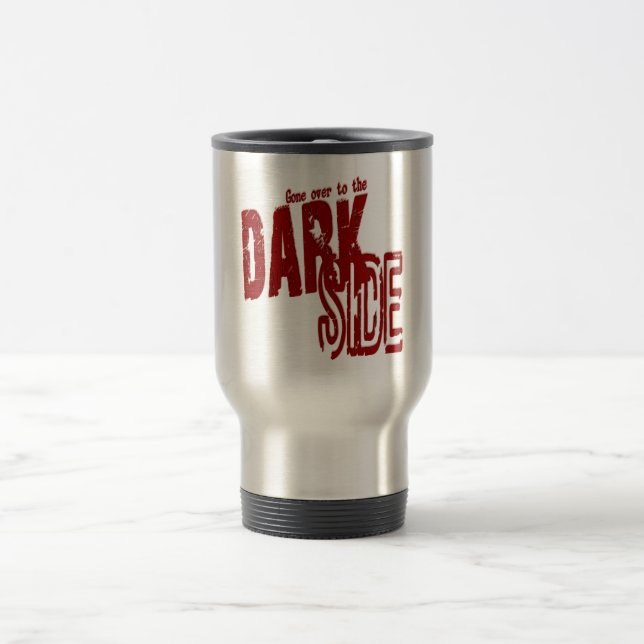 Dunkle Seite - Reise/Pendler-Tasse Reisebecher (Mittel)