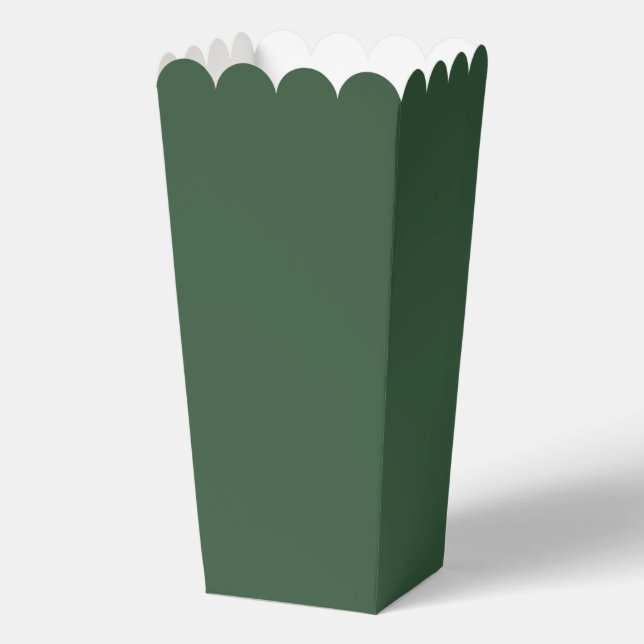 Dunkle Smaragdgrüne Solid-Farbe Geschenkschachtel (Vorderseite)