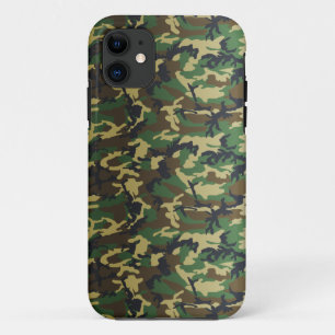 Dunkle Standard-Woodland-Camouflage Case-Mate iPhone Hülle
