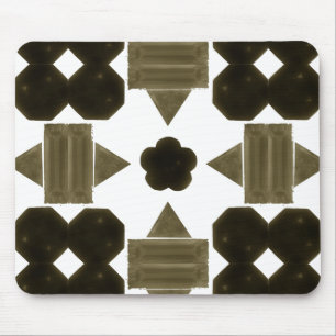 Dunkle Steine Extravagante Formen Mousepad