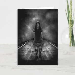 Dunkle Straße Karte