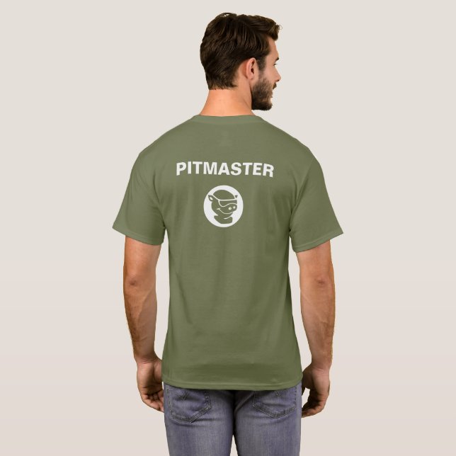 Dunkle T - "Pitmaster" T - Shirt (Schwarz voll)