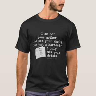 Dunkle T - Shirts - ich bin EIN BARKEEPER