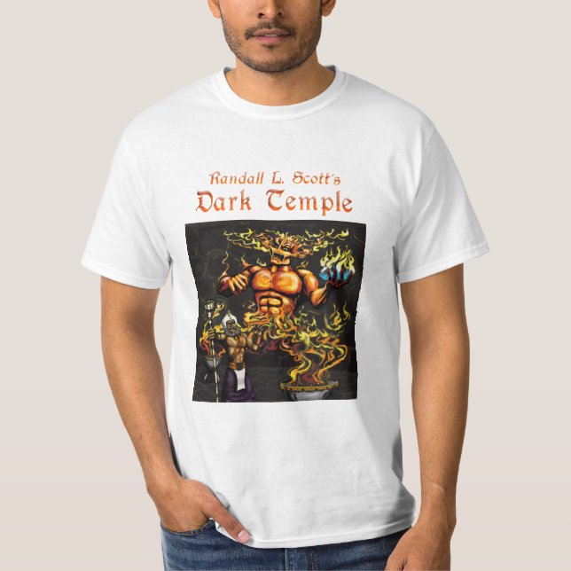 Dunkle Tempel-Vielzahl T-Shirt (Vorderseite)