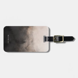 Dunkle Tinte Gepäckanhänger