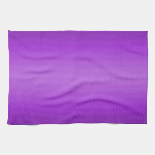 Dunkle und hellpurpurne Steigung - violette Handtuch (Horizontal)