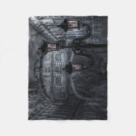 Dunkle Venedig Rain Bridge of Sights at Night Fleecedecke