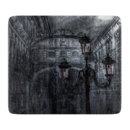 Dunkle Venedig Rain Bridge of Sights at Night Schneidebrett