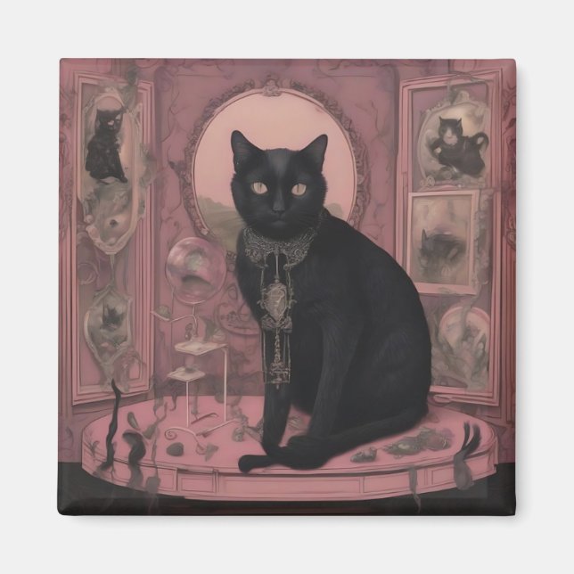 Dunkle Vertraute: Hecate Magnet (Vorne)