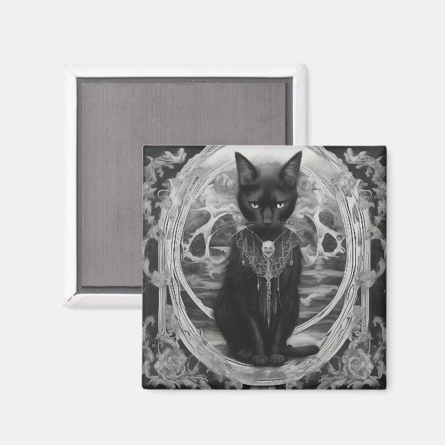 Dunkle Vertraute: Jinx Magnet (Vorderseite/Rückseite)