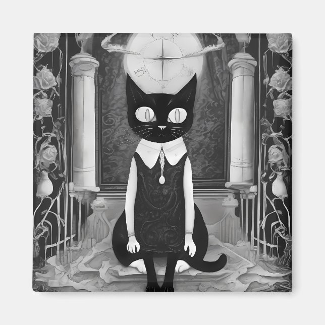 Dunkle Vertraute: Luna Magnet (Vorne)