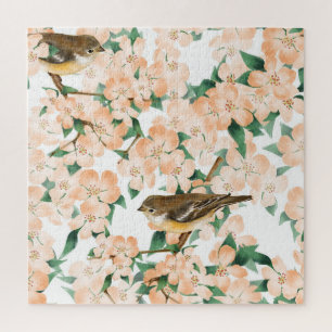 Dunkle verzauberte Blumen: Vintage-Magie Puzzle