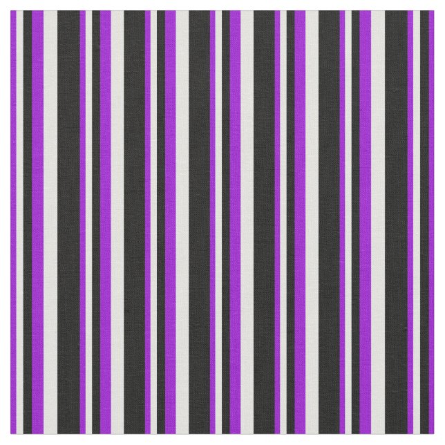Dunkle Violette, leichte Cyan und schwarze farbige Stoff (Nahaufnahme)
