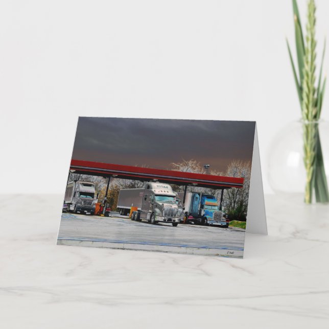 Dunkle Vision Vatertag Karte (Vorderseite)