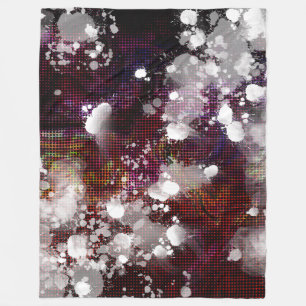 dunkle Vorbereitung Fleecedecke