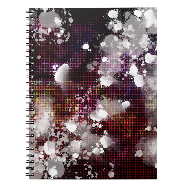 dunkle Vorbereitung Notizblock (Vorderseite)