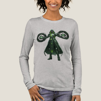 Dunkle Warlock-Magie-Gamer-Ästhetik-Straßenkleidun Tri-Blend Shirt