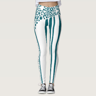 Dunkle Wassa Bio Strömung moderne rustikale Leggings