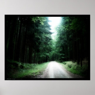 Dunkle Wege Poster