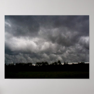 Dunkle Wolken (3) Poster