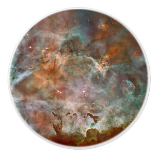 Dunkle Wolken des Carina-Nebels Hubble-Weltraumtel Keramikknauf
