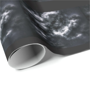 Dunkle Wolken Geschenkpapier