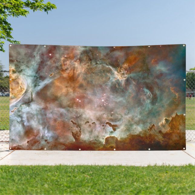 Dunkle Wolken von Carina Nebula Hubble Space Banner (Außenbereich)