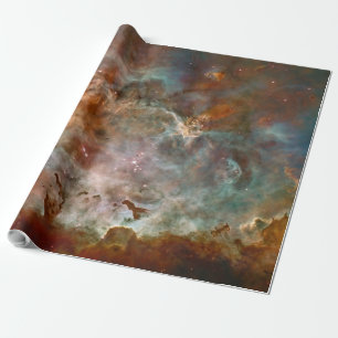Dunkle Wolken von Carina Nebula Hubble Space Geschenkpapier