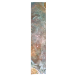 Dunkle Wolken von Carina Nebula Hubble Space Kurzer Tischläufer
