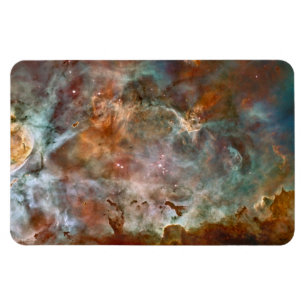 Dunkle Wolken von Carina Nebula Hubble Space Magnet