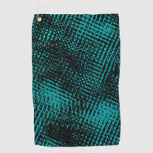 Dunkle zyangrüne Striche kreuzen wie eine Einbeulu