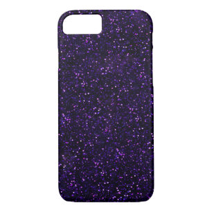 Dunkler Amethyst lila Glitzer Case-Mate iPhone Hülle